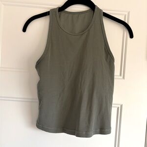 Vuori PLYO tank, green, size medium